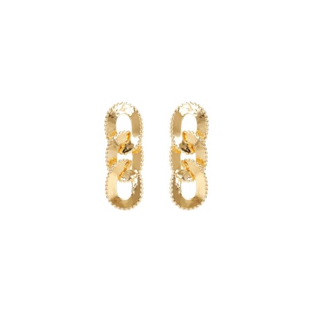 Boucles d'oreilles Etrusca Mirage en bronze