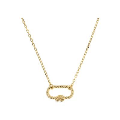 Collier Etrusca Gioielli Itaca en métal doré à l'or fin 18 carats