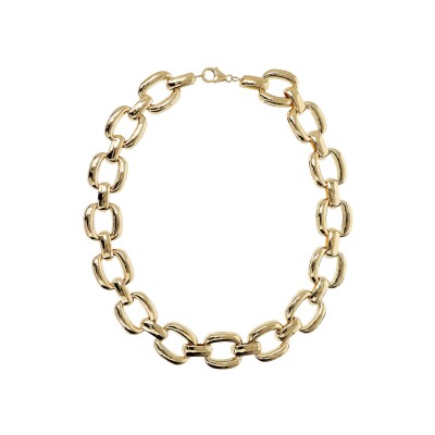 Collier Etrusca Gioielli Itaca en métal doré à l'or fin 18 carats