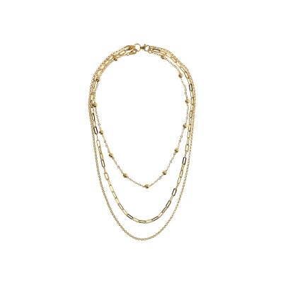 Collier Etrusca Gioielli Itaca en métal doré à l'or fin 18 carats