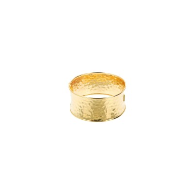 Bracelet jonc Etrusca Gioielli Itaca en métal doré à l'or fin 18 carats, taille S/M