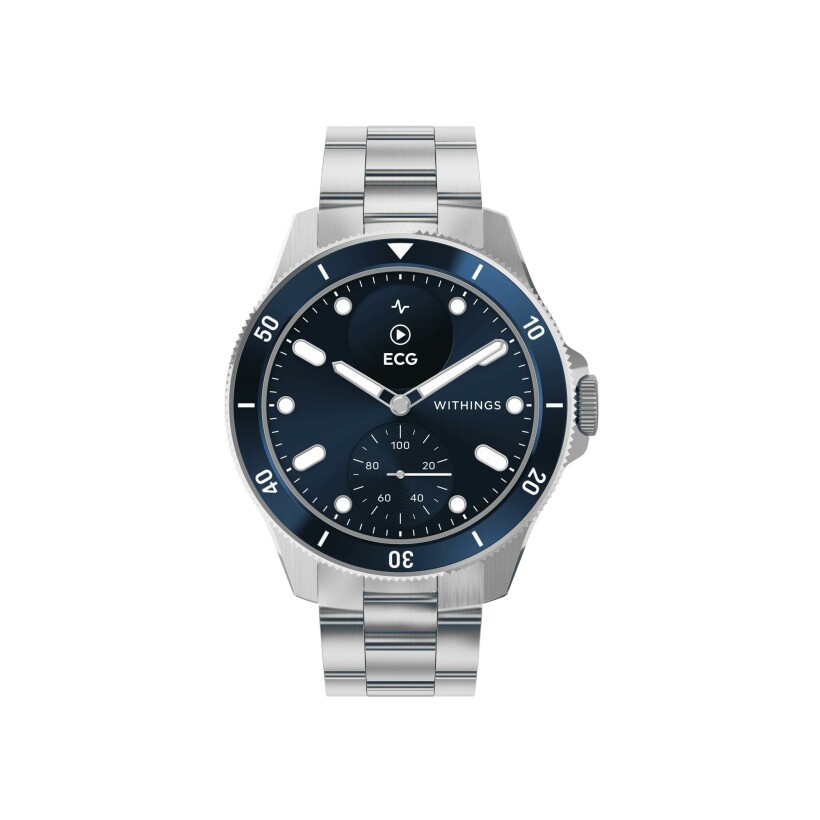 Montre Withings ScanWatch Nova Bleu