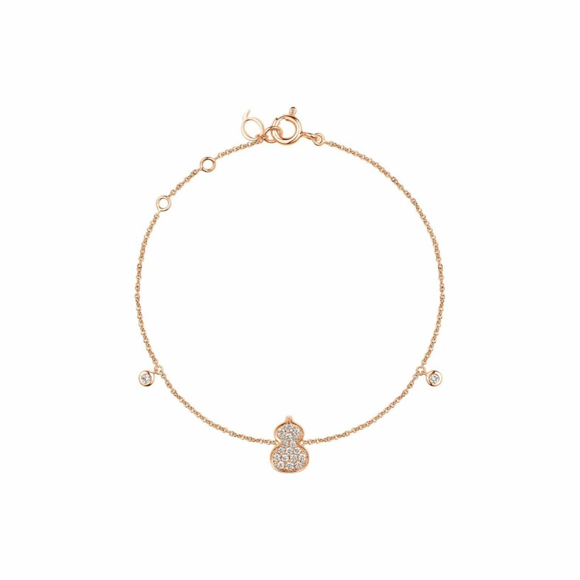 Qeelin Wulu bracelet, rose gold and diamonds