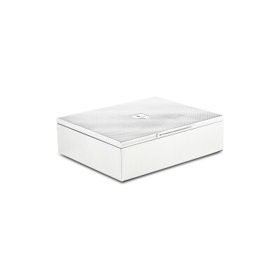 Coffret Legacy pour montres et bijoux Wolf 1834 Silver en métal argenté