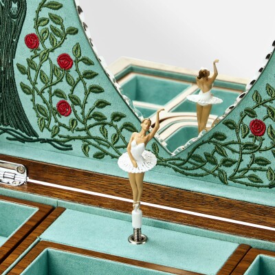 Boîte à bijoux musicale Wolf 1834 Ballet en bois