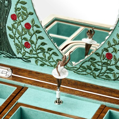 Boîte à bijoux musicale Wolf 1834 Ballet en bois