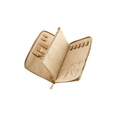Portfolio pour bijoux Wolf 1834 Bella en cuir vegan