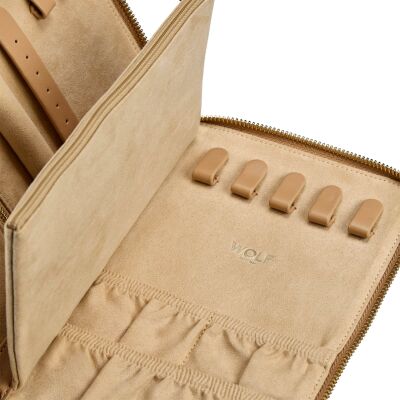 Portfolio pour bijoux Wolf 1834 Bella en cuir vegan