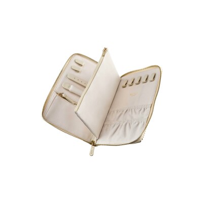Portfolio pour bijoux Wolf 1834 Bella en cuir vegan