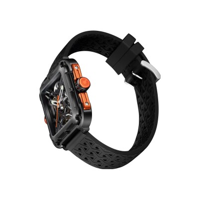Montre CIGA Design Series X Gorilla Black Orange X011-BLOG-W25BK