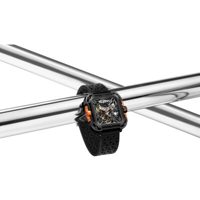 Montre CIGA Design Series X Gorilla Black Orange X011-BLOG-W25BK
