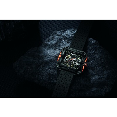 Montre CIGA Design Series X Gorilla Black Orange X011-BLOG-W25BK