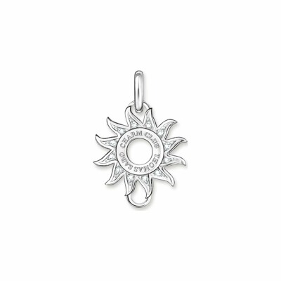 Charm Thomas Sabo soleil pavé en argent et oxyde de zirconium