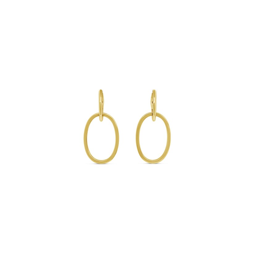 Boucles d'oreilles en or jaune