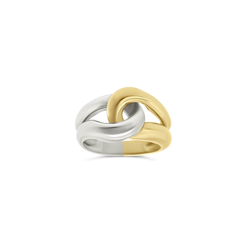 Bague Vaneste en or blanc et or jaune