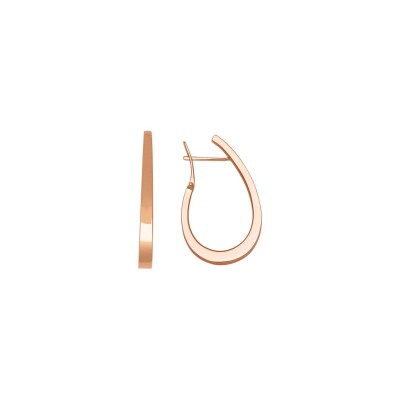 Boucles d'oreilles en or rose