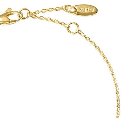 Bracelet Murat Les Fougéres en argent doré à l'or et oxydes de zirconium