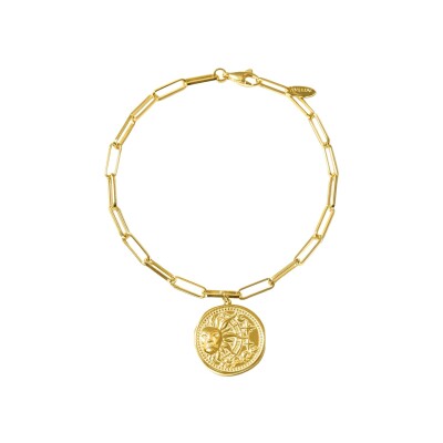 Bracelet Murat Le Trésor en argent doré à l'or 