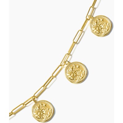 Bracelet Murat Le Trésor en argent doré à l'or 