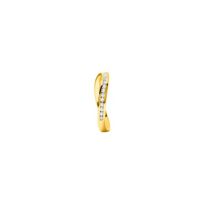 Bague Murat Seine en argent, plaqué or et oxyde de zirconium