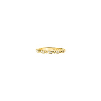 Bague Murat La Marée en argent doré à l'or et oxydes de zirconium