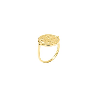 Bague Murat Le Trésor en argent doré à l'or 