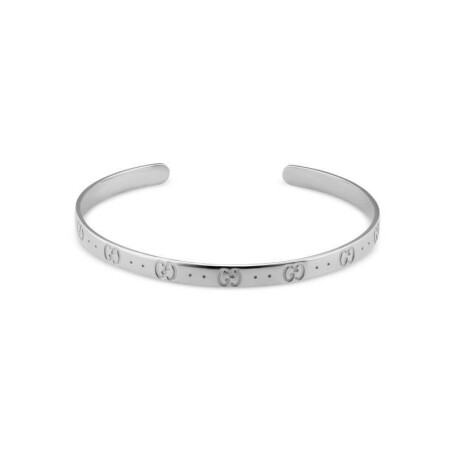 Bracelet Gucci Icon en or blanc