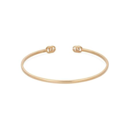 Bracelet Gucci GG Running en or rose, taille 16cm