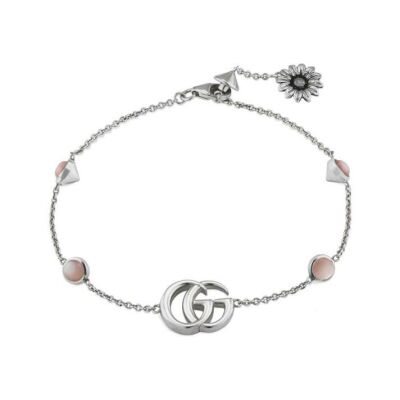 Bracelet Gucci GG Marmont en argent