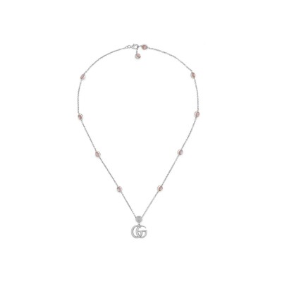 Collier Gucci GG Marmont en argent