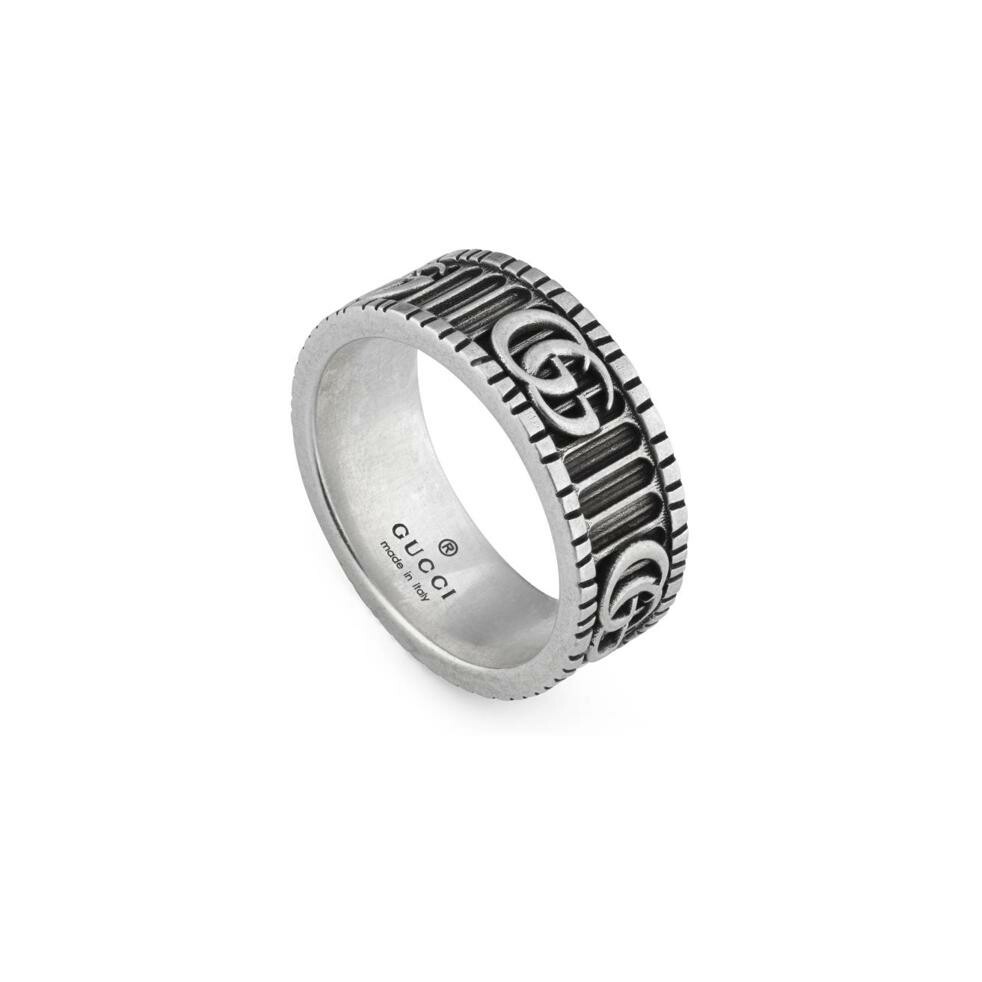 Bague gucci gg cheap argent