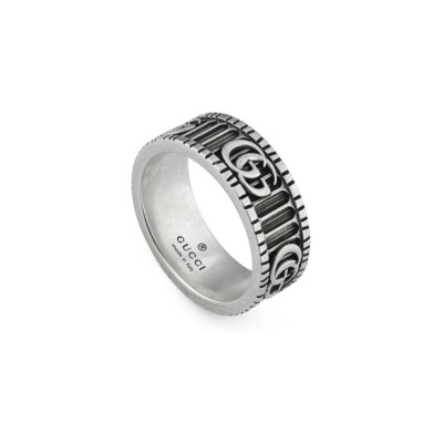 Bague Gucci GG Marmont en argent, taille 62