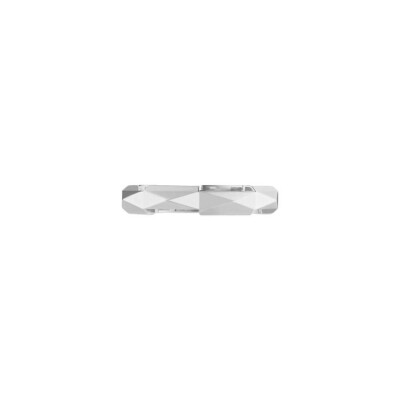 Bague Gucci Link To Love cloutée en or blanc, taille 54