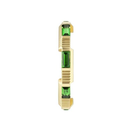 Bague Gucci Link To Love en or jaune et tourmaline, taille 52