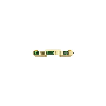 Bague Gucci Link To Love en or jaune et tourmaline, taille 52