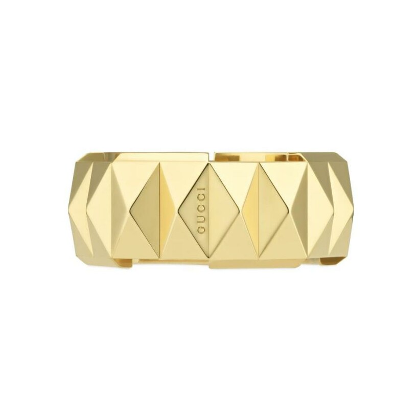 Bague Gucci Link To Love en or jaune, taille 53