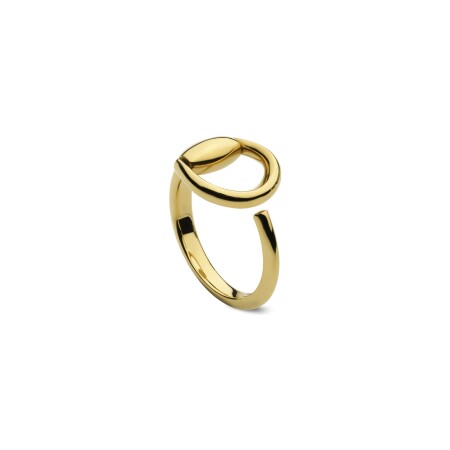 Bague Gucci Horsebit en or jaune, taille 53