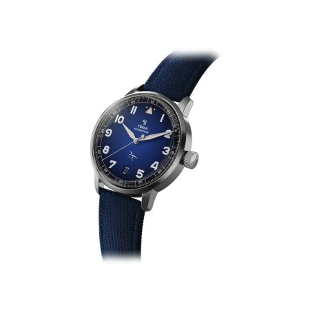 Montre Yema Flygraf Flieger Bleu YFLY24AA-GGS