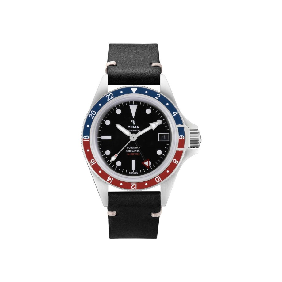 Yema Superman 500 GMT Pepsi YGMT22B41-AA62S watch