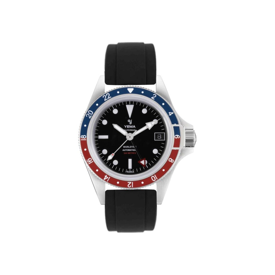 Yema Superman 500 GMT Pepsi YGMT22B41-ARBS watch