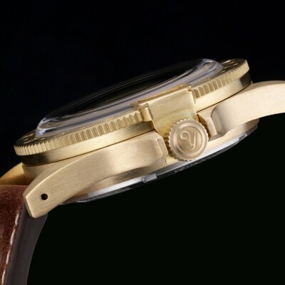 Montre Yema Superman Heritage GMT Bronze YGMTZ21A39-ZU31S