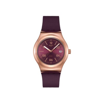 Montre Swatch Essentials Burgundy Story