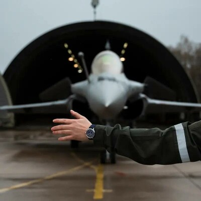 Montre Yema Flygraf Bleu YMHF1582AA-GG