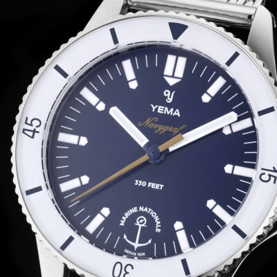 Montre Yema Navygraf Marine Nationale femme YMHFMN34-GM