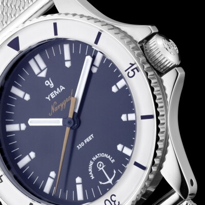 Montre Yema Navygraf Marine Nationale femme YMHFMN34-GM