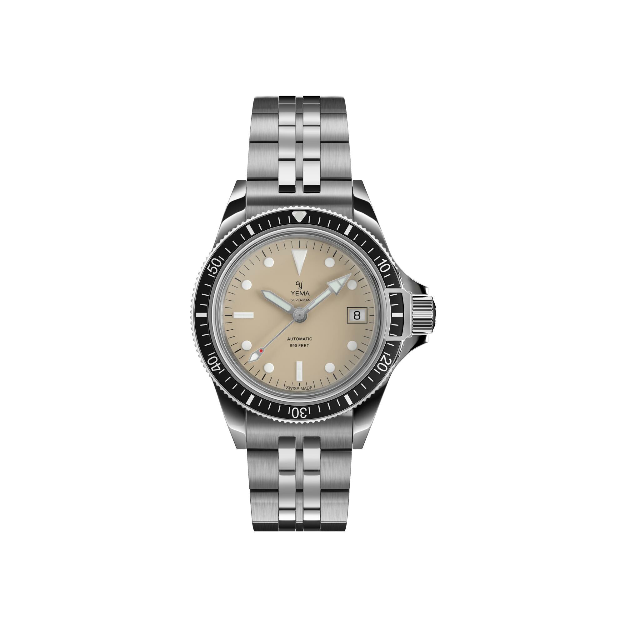 Purchase Yema Superman Swiss Made 39mm YSUP25B39-GRBIS watch