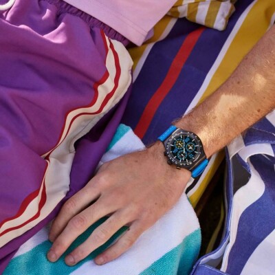Montre Swatch Essentials Moments In Blue