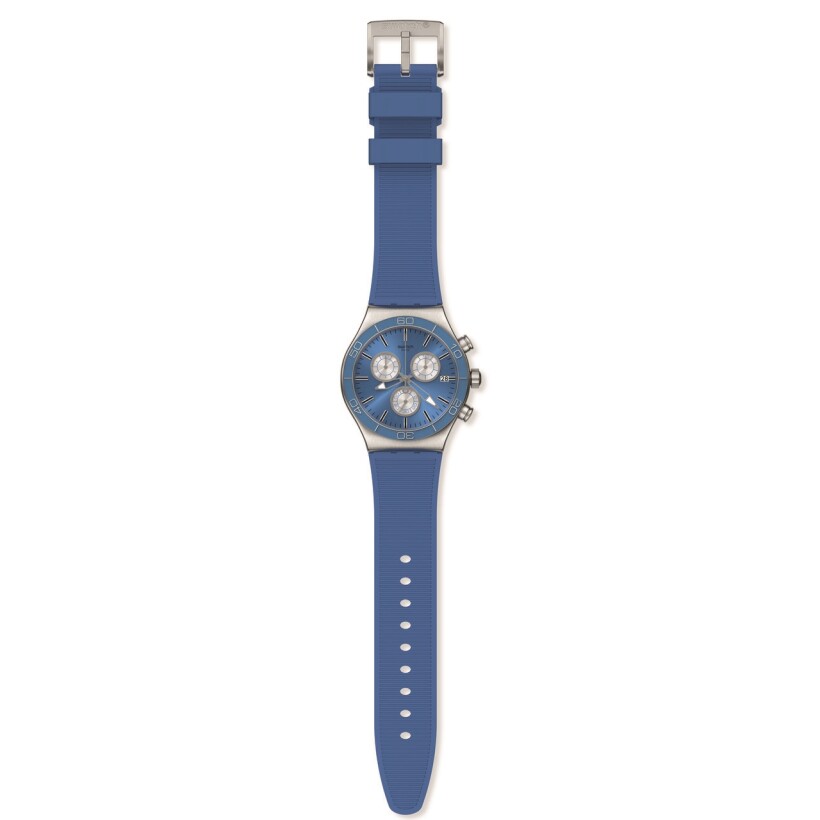 Montre Swatch Monthly Drops Blue Is All