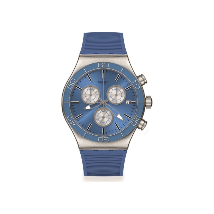 Montre Swatch Monthly Drops Blue Is All