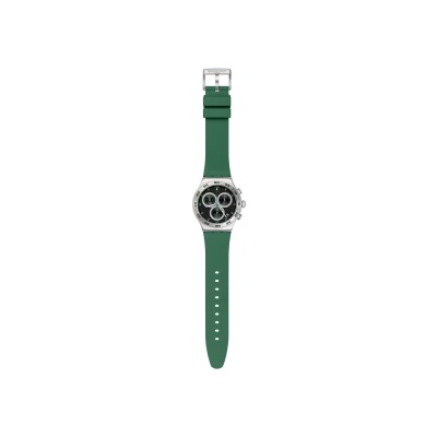 Montre Swatch The September Collection Carbonic Green